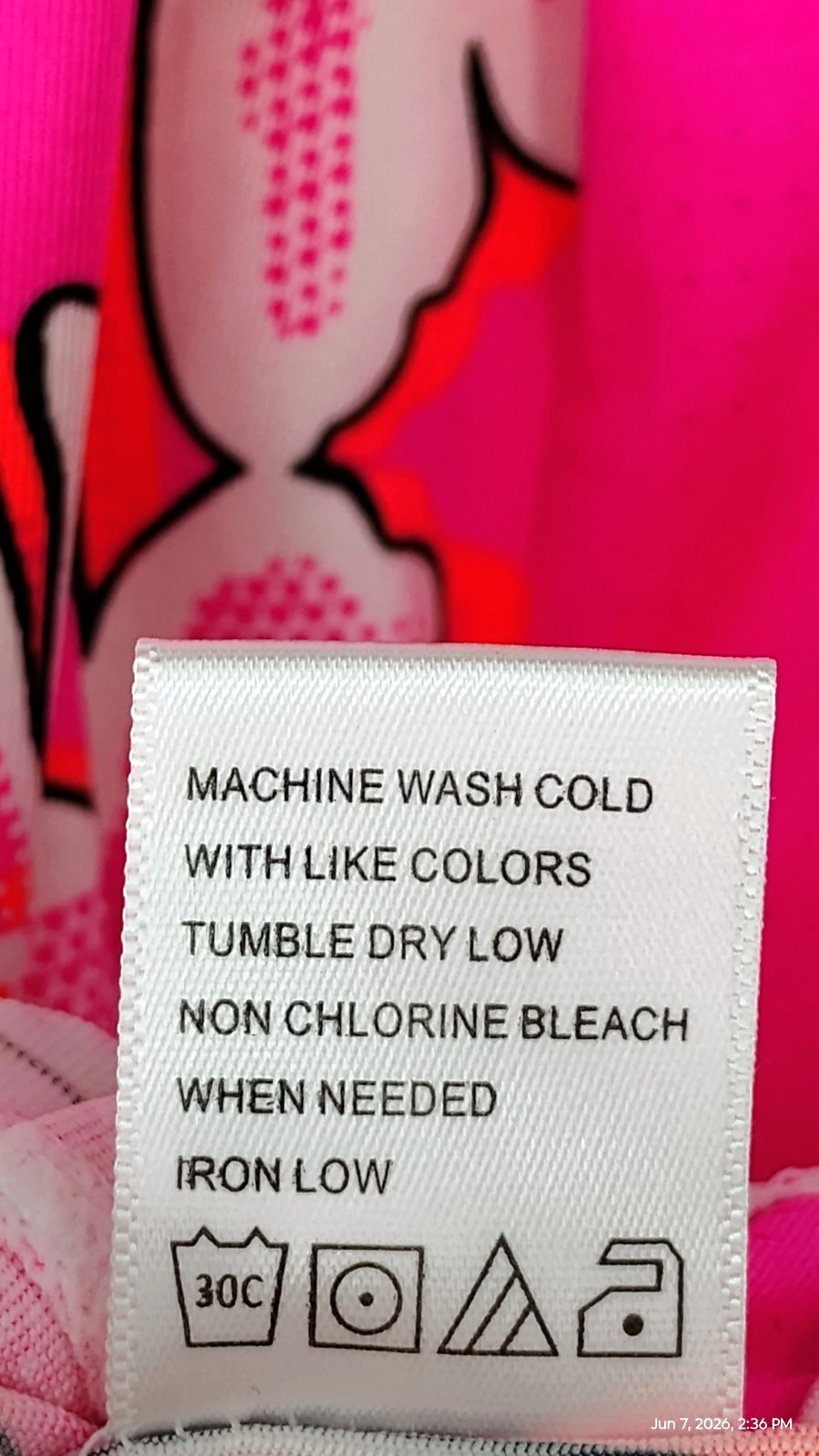 NEW Tail Activewear Nabila Sleeveless Dress UPF 50 Pink Sugar Blossom Floral XL