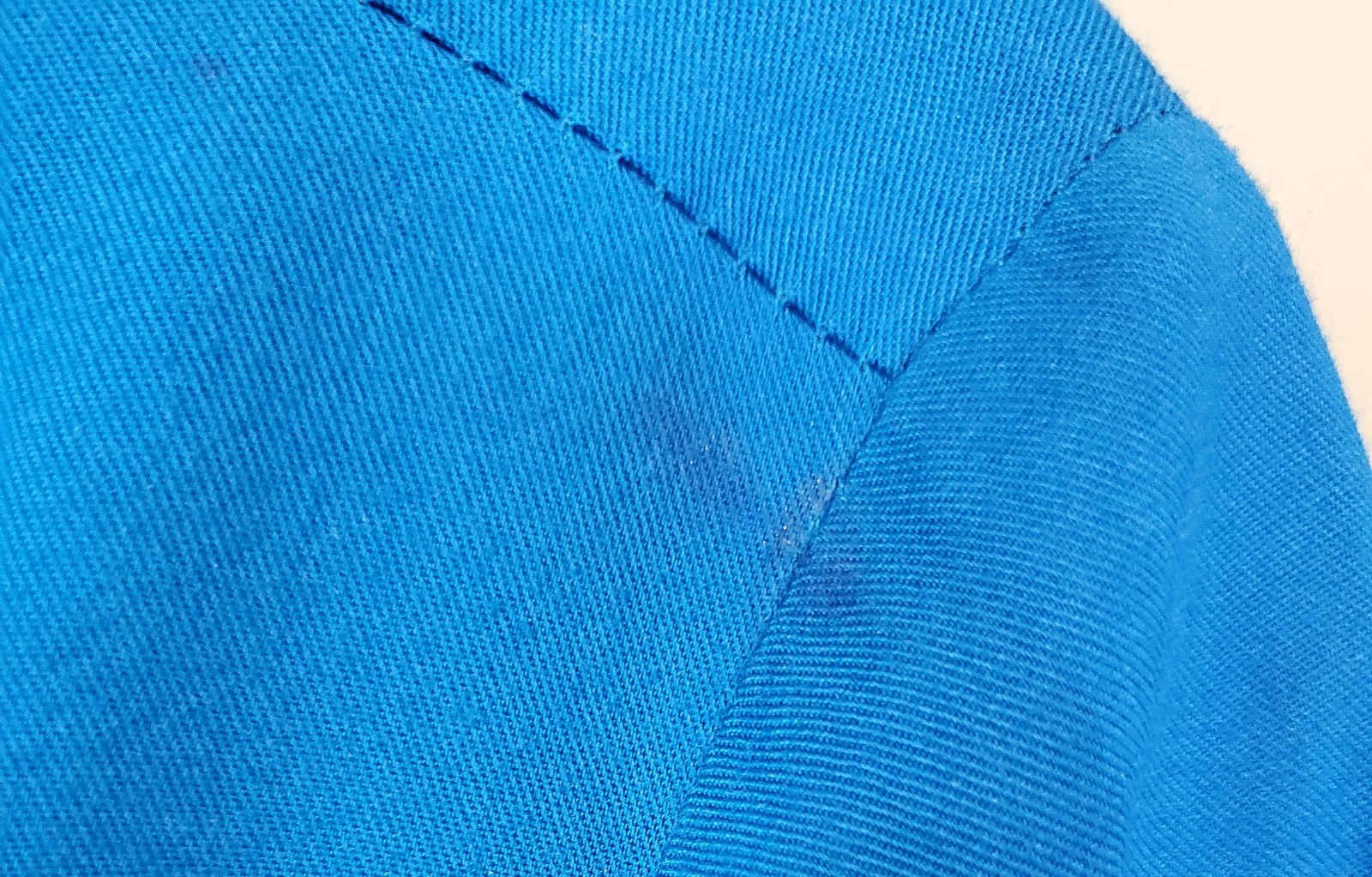JustFab Blue Shirt Dress M Drawstring Waist Tab Sleeve Rayon Pockets