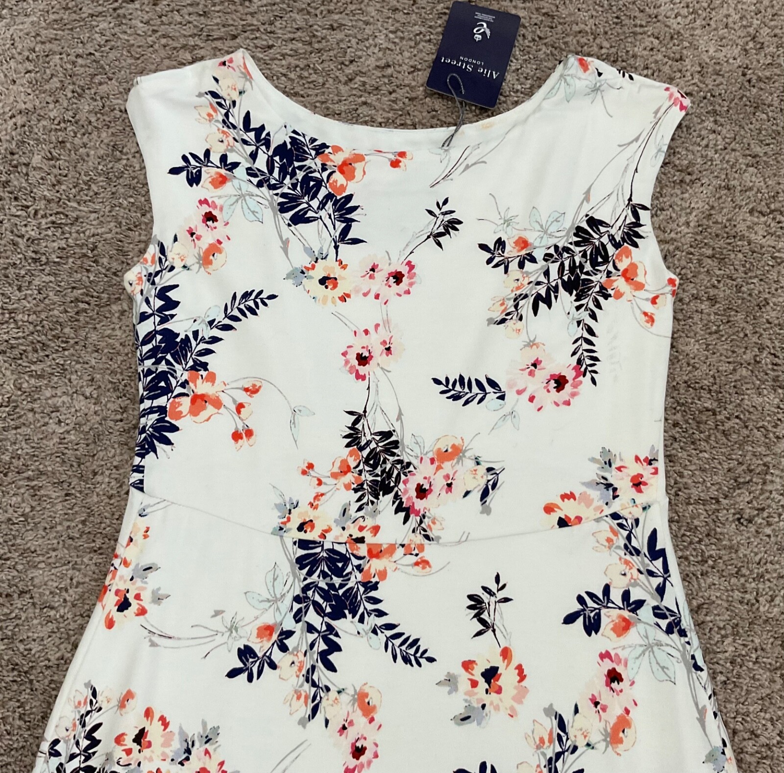 ALIE STREET Pippa Shift Dress US Size 4-6 Floral “Japanese Garden”