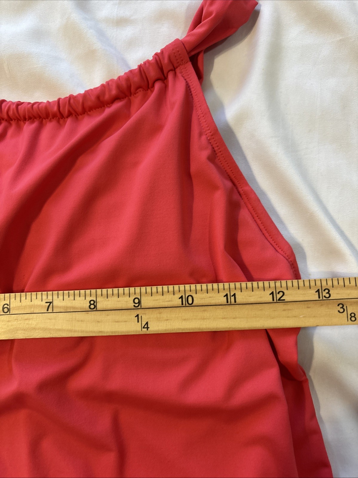 Athleta Kokomo Swim Dress Halter Tie Back Padded Built in Bra Swim Women’s Small