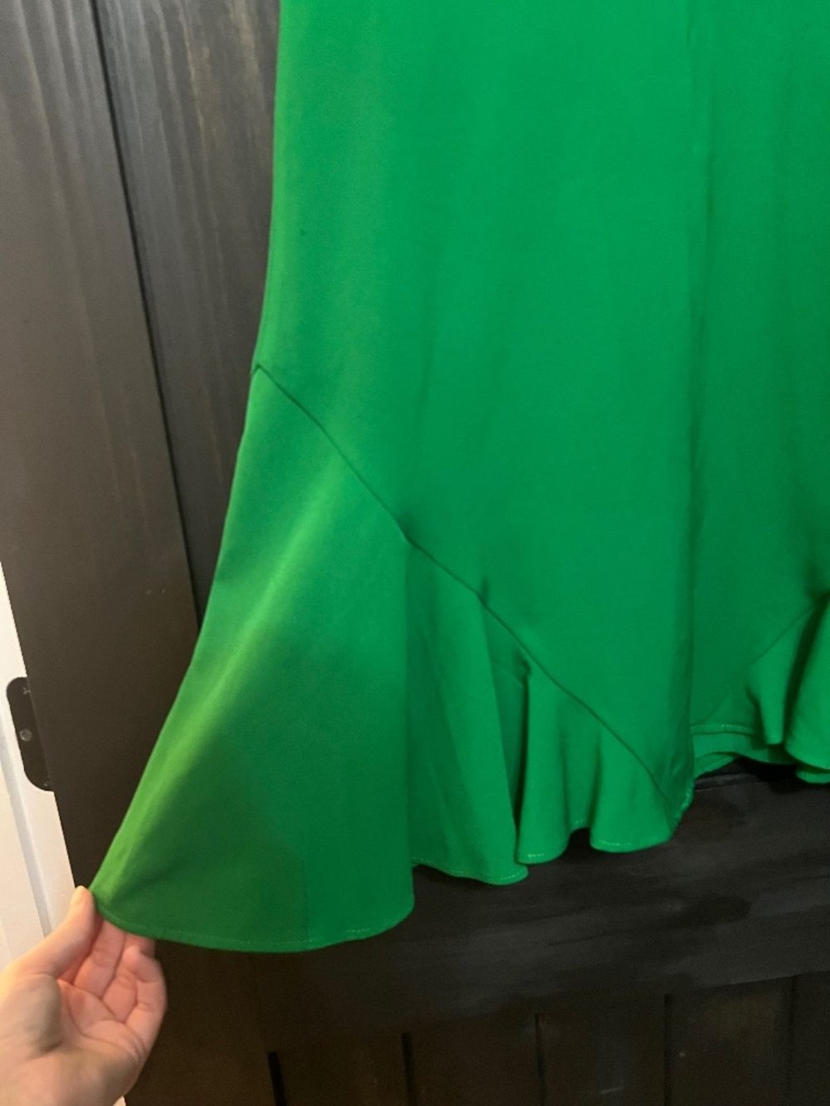 CeCe Short A-Line Bow Tie Neck Dress | Size 4