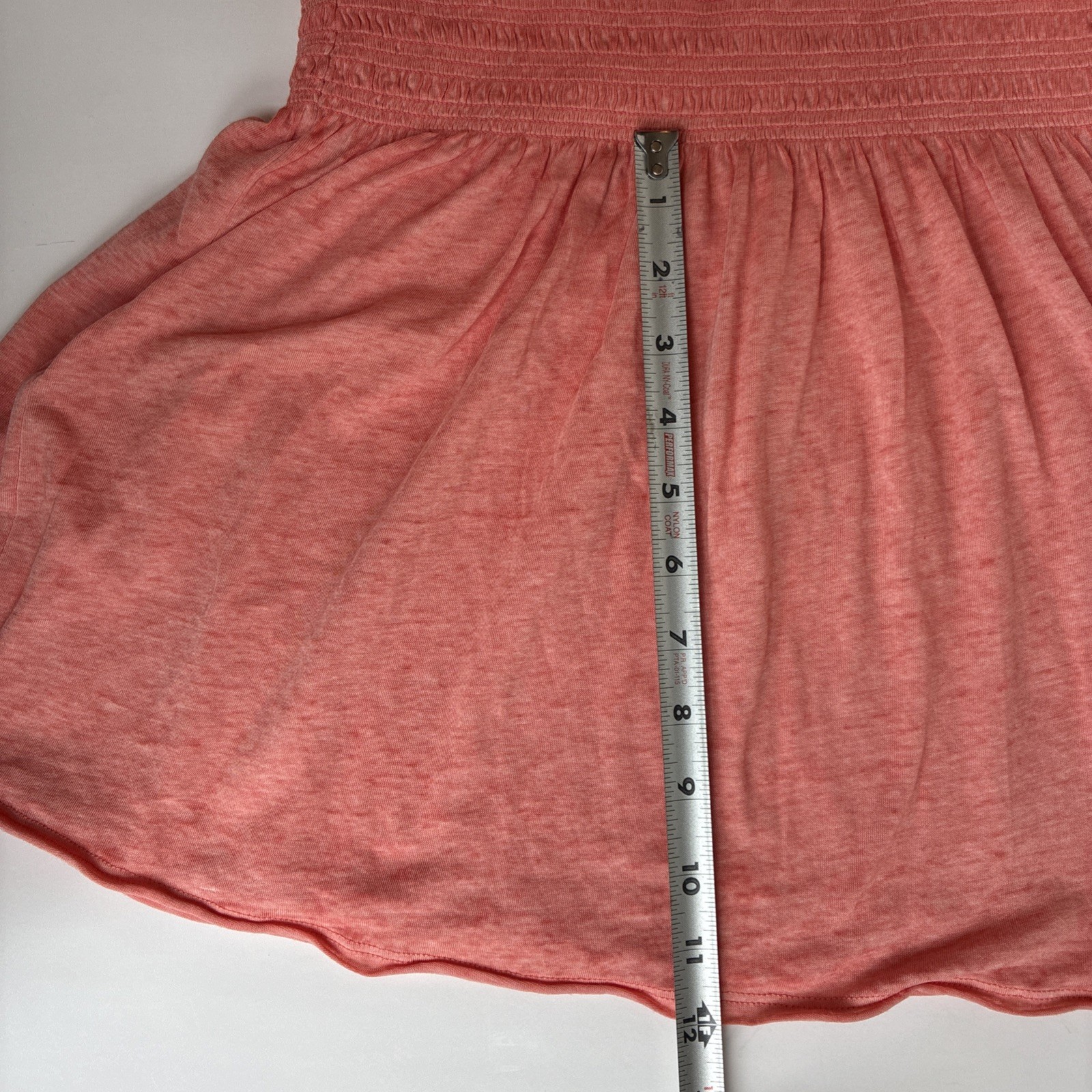Athleta Captivate Dress Light Coral Sunset Size PS Petite Small NWT Knit Burnout