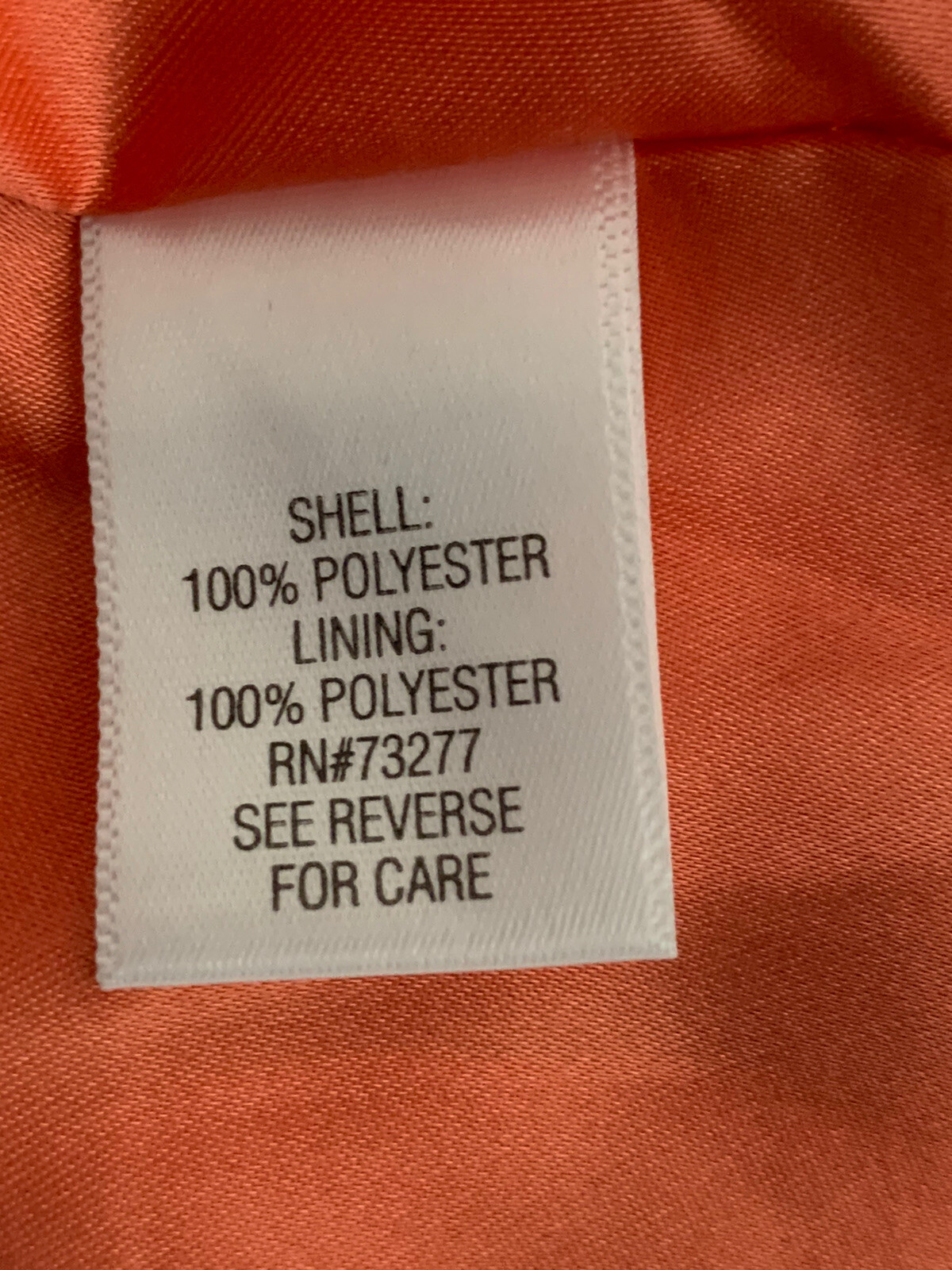 Candies Orange Black Belted Fully Lined Dress Size 7