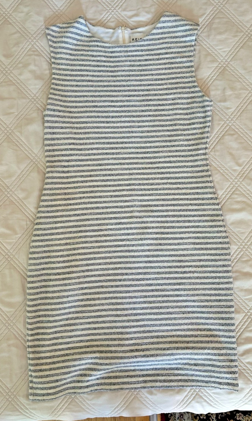 Women’s Reiss Work Zip Up Dress Size 10 Made in Portugal