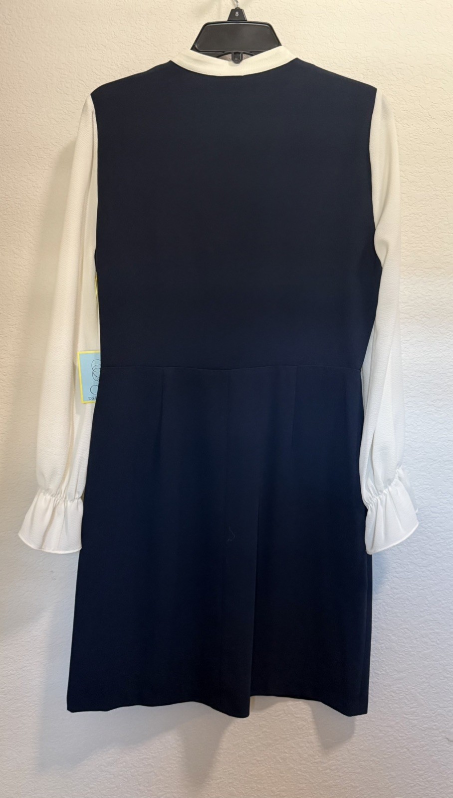 Ladies CeCe Navy & Cream Dress NWT