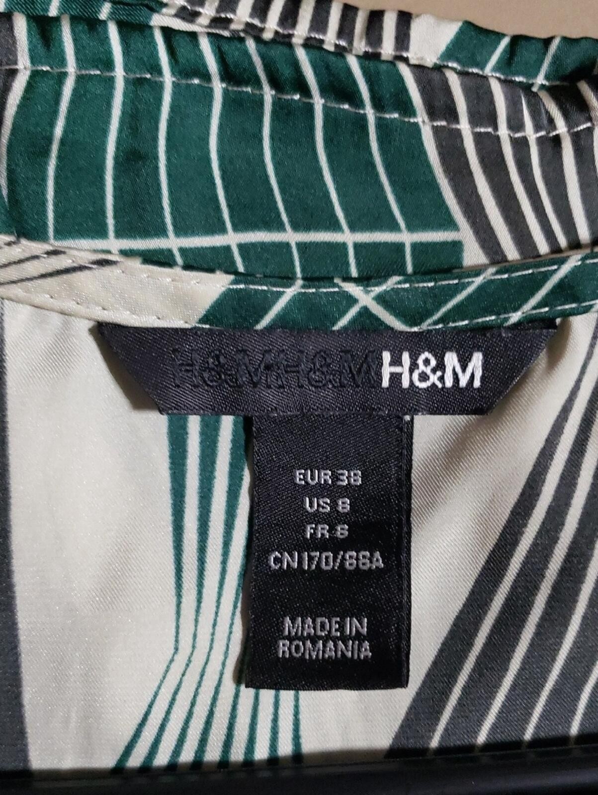 H&M Satin Summer Mini Dress. Size: 6