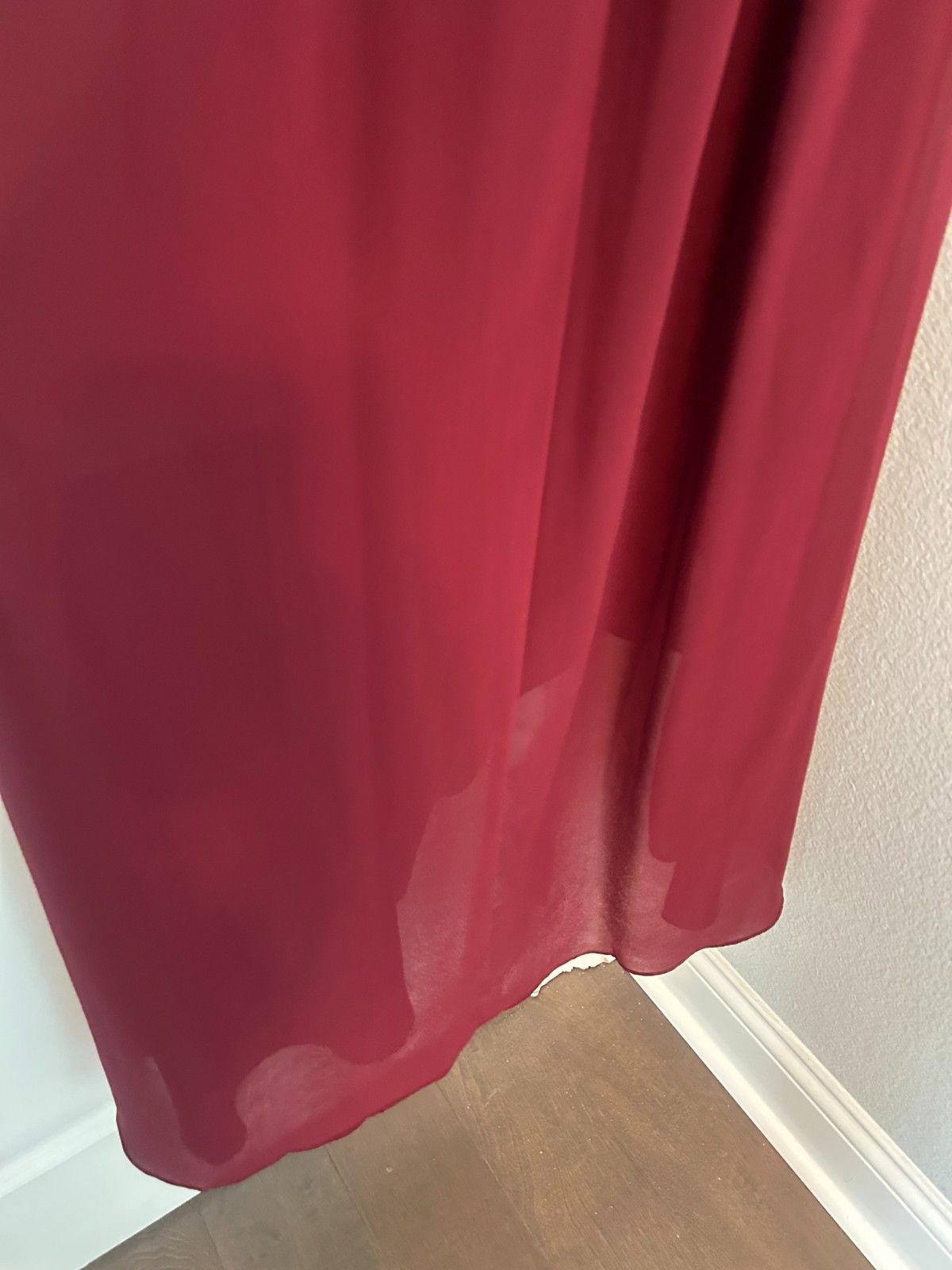 MOD REF Womens Burgandy Midi Dress Size S Small
