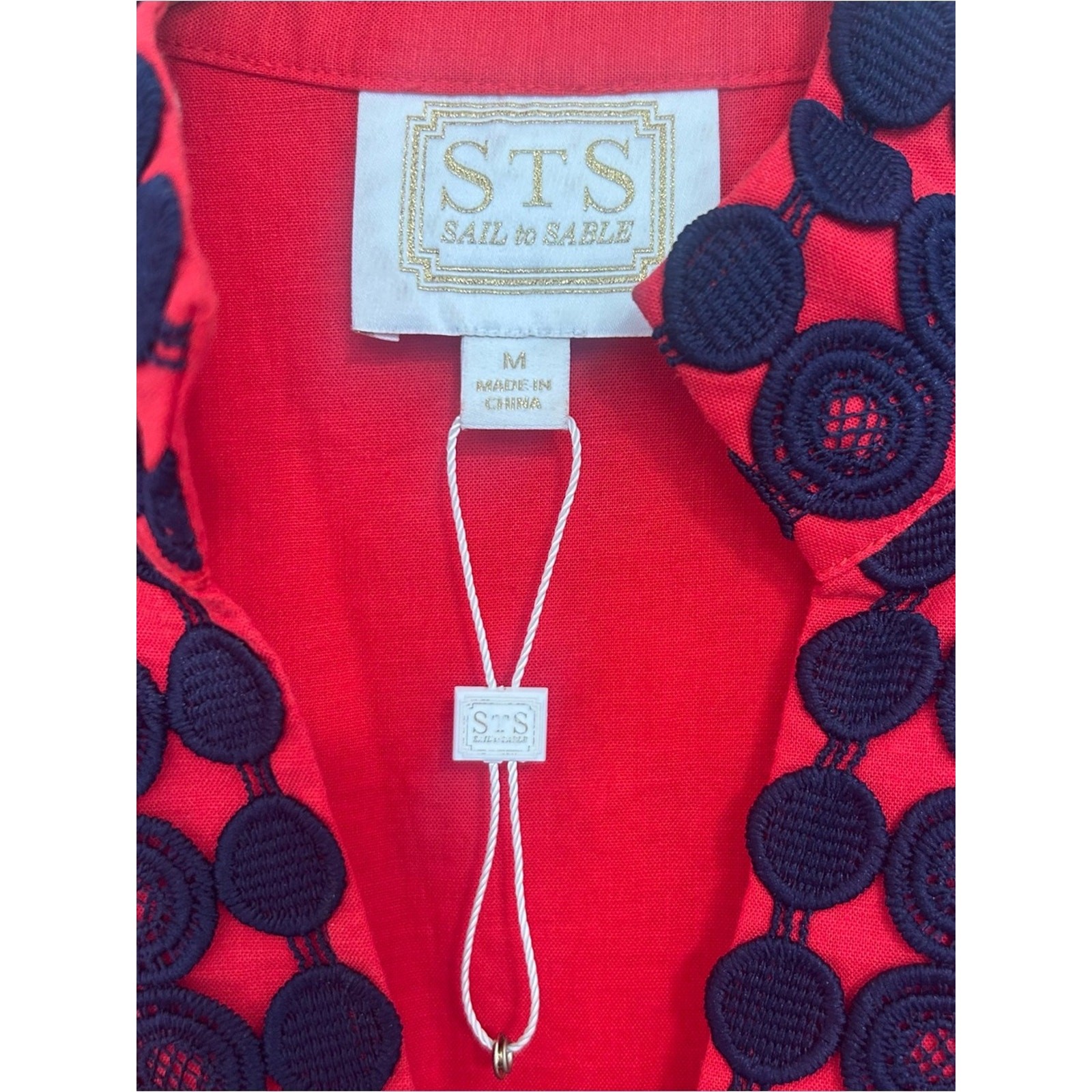 Sail to Sable Red Maxi Dress Sz M