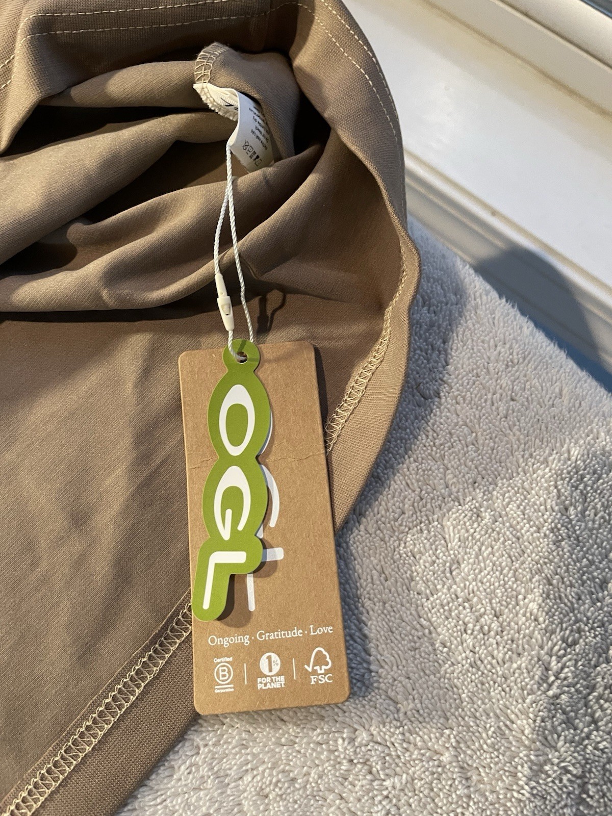 NWT OGLmove XL Everyday Dress in Brown
