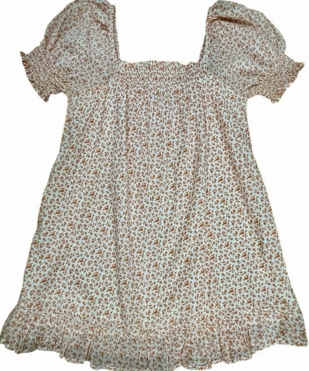 Anthropologie dRA Puff-Sleeved Mini Dress Medium