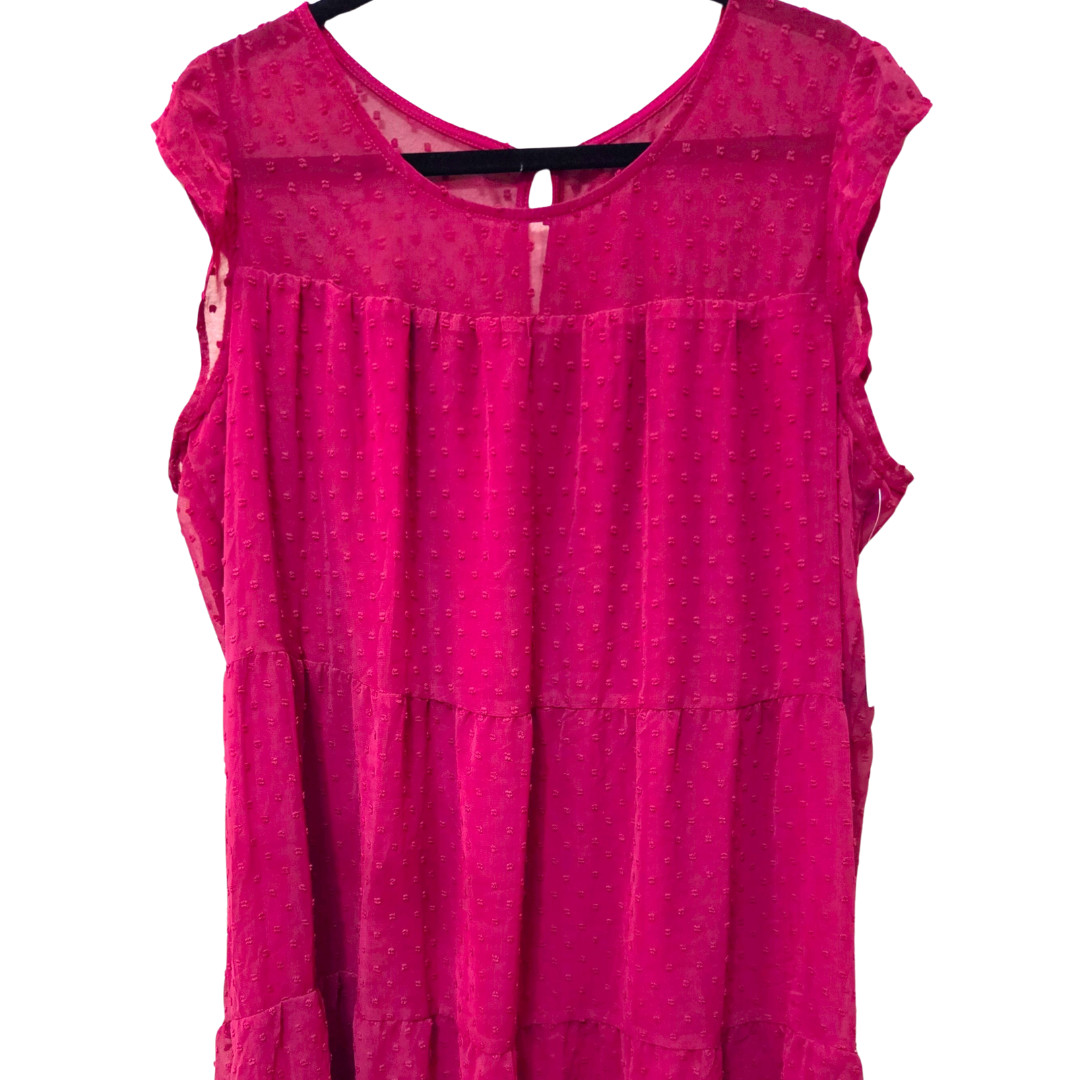 Crystal Doll XXL “Berry Day” Pink Dress – NWT