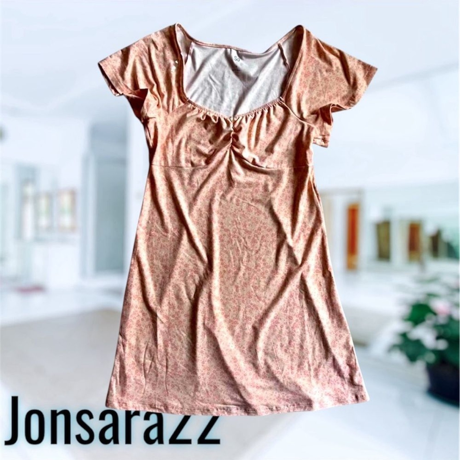 Peachy Orange SO Dress!