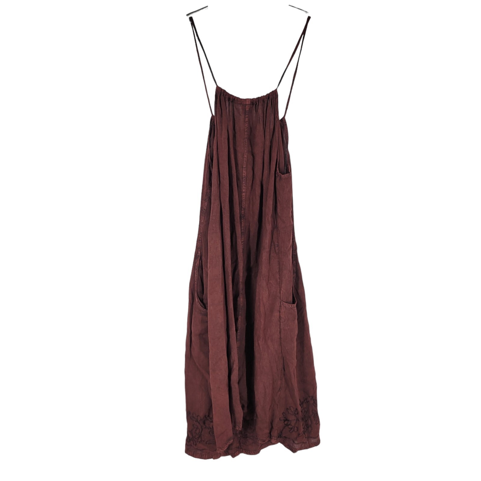 Dark Fairy Whimsigoth Grunge Goblin embroidered Sleeveless Dress Small