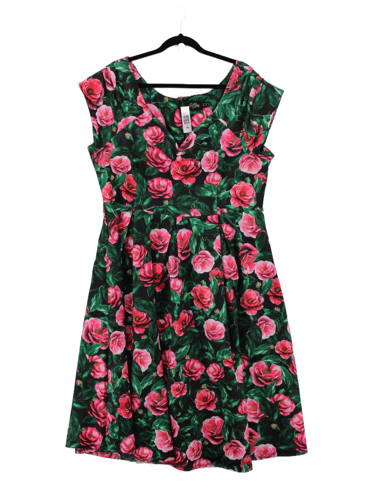 Dolly and Dotty Skater Midi Dress UK20 in Multi