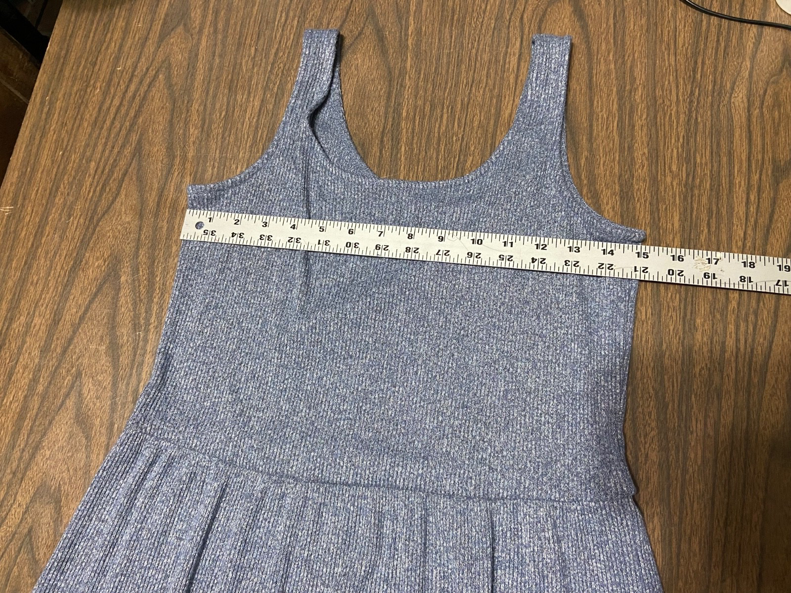 Daily Ritual gray Sleeveless Stretch Knit Midi Dress Women’s Size S