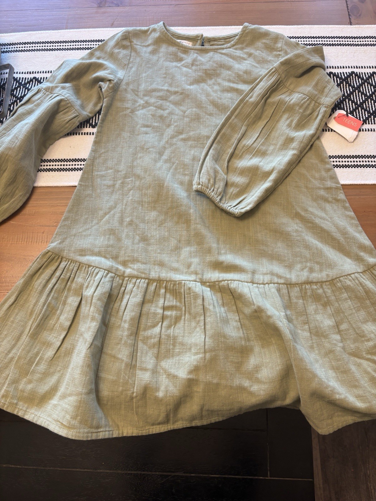 Billabong Women’s/Teen Green Avo Mini Wishes Dress Size M New with Tags