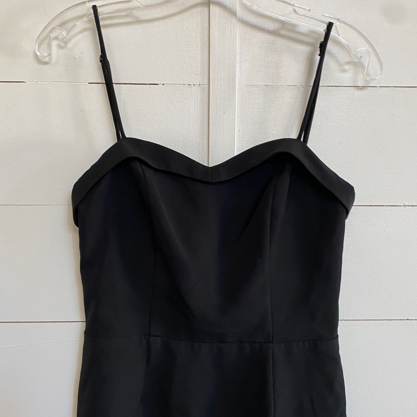 Charles Henry Womens Black Sweetheart Mini Dress Spaghetti Strap 90753CH-Z76 S