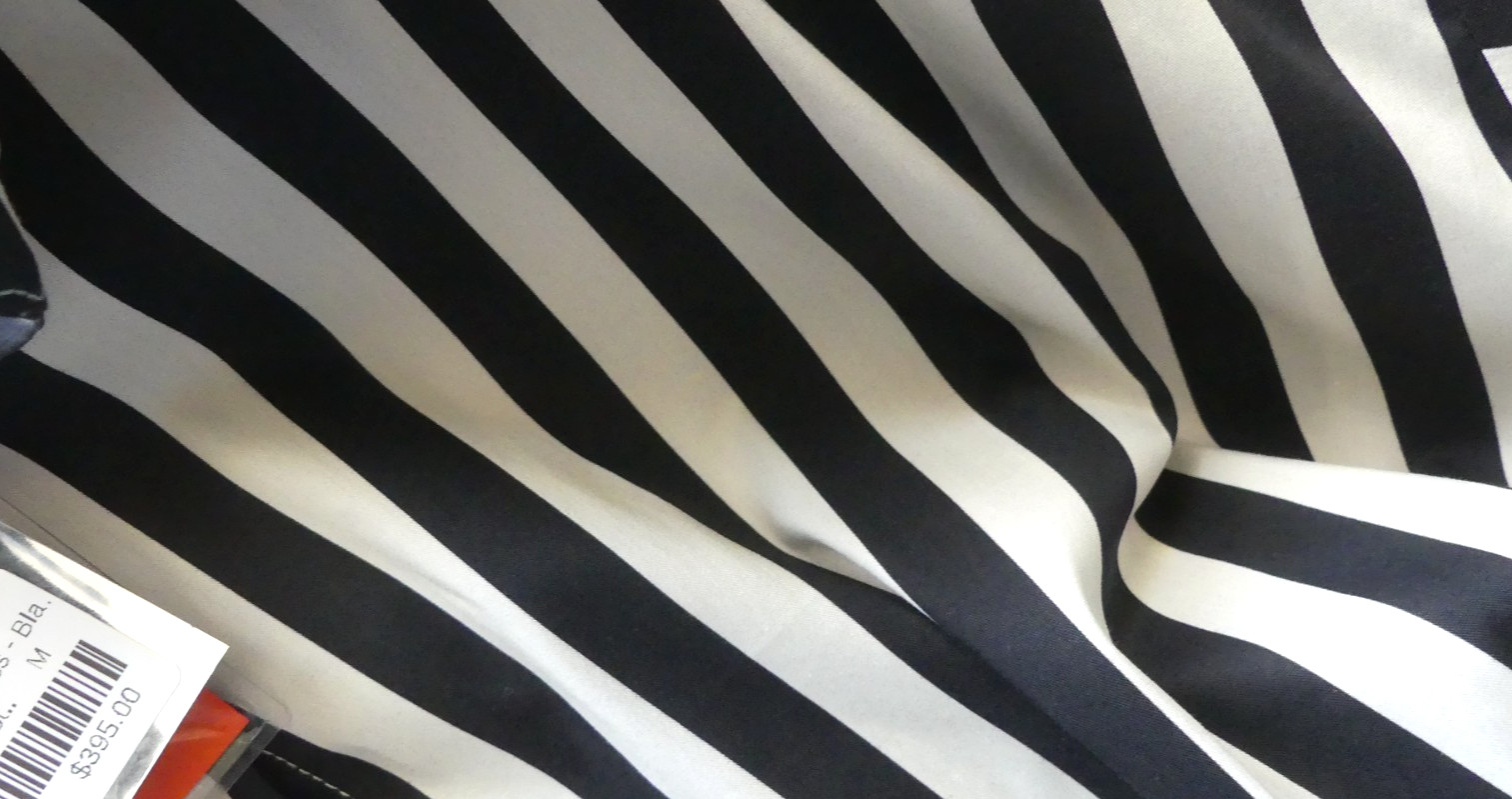 Simon Miller Maxi Inna Poplin Dress Black White Striped US Med Style # W45793170