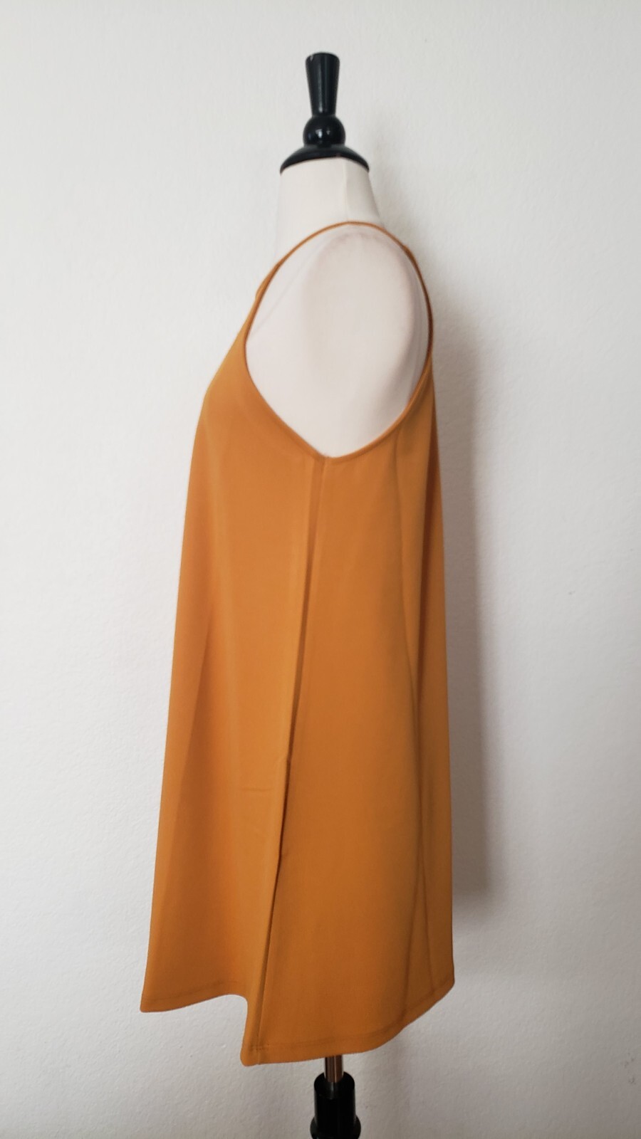 New Dress Size Medium Mustard Yellow Tank Boho Coastal Classic