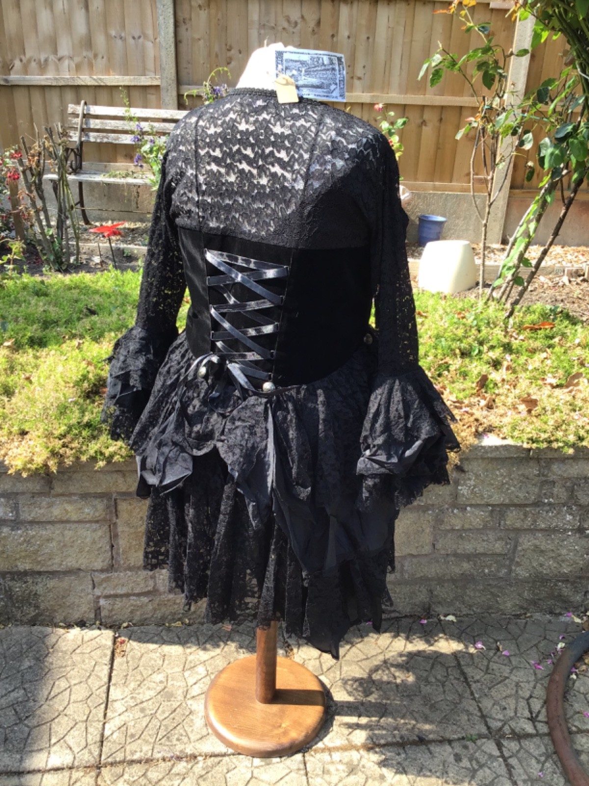 Dark Star Black Pirate Dress size 20