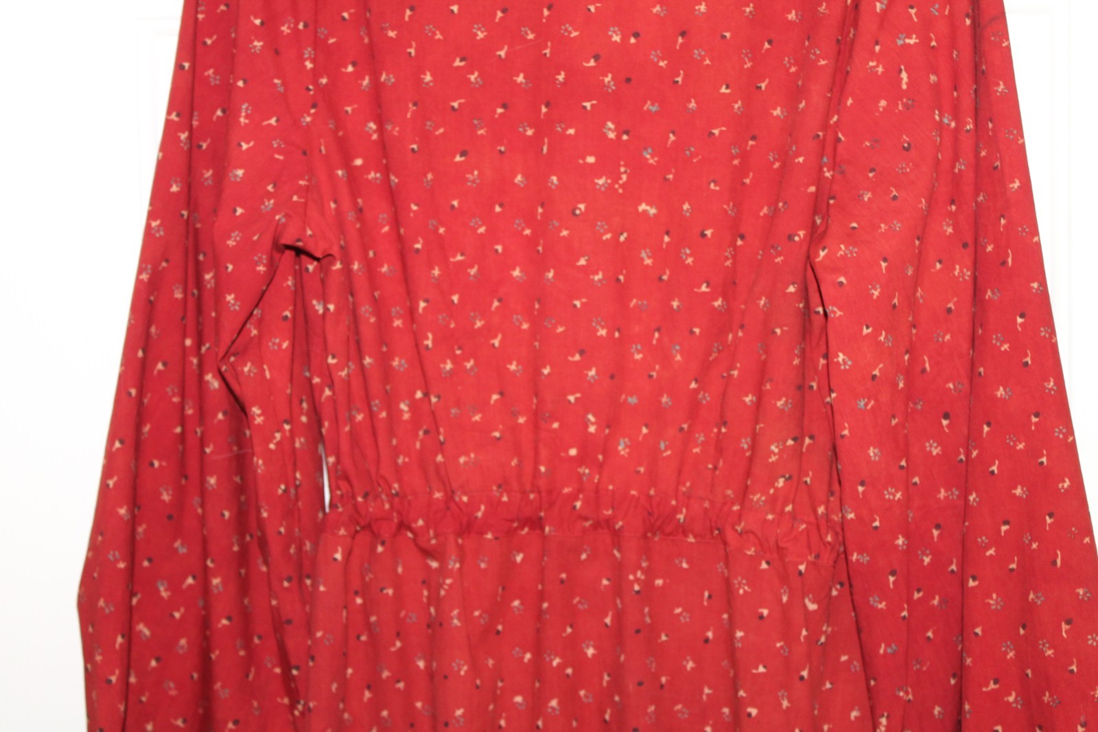 Christy Dawn Dress NWT Midi Peter Pan Collar XL Prairie Cottagecore Boho