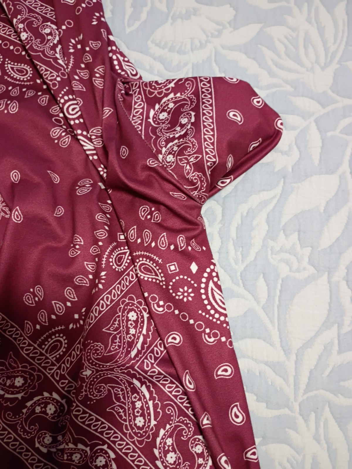 Size 2XL Bandana Dress With Pockets