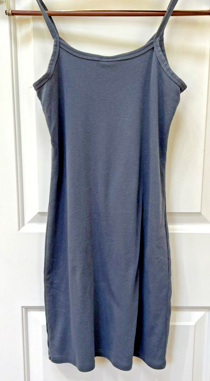 Grayson Threads Pink Floyd Dress Women Large Grey Knit Graphic Straps Concert