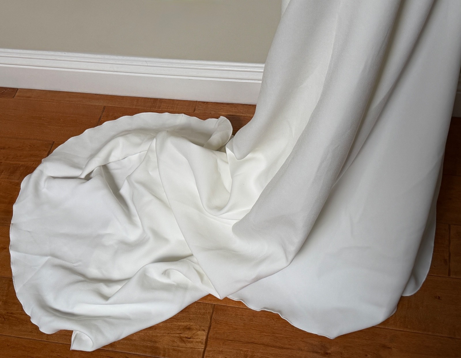 Alex Perry Elyse White Strapless Corset Draped Wedding Gown Dress 8 US 4 $6500