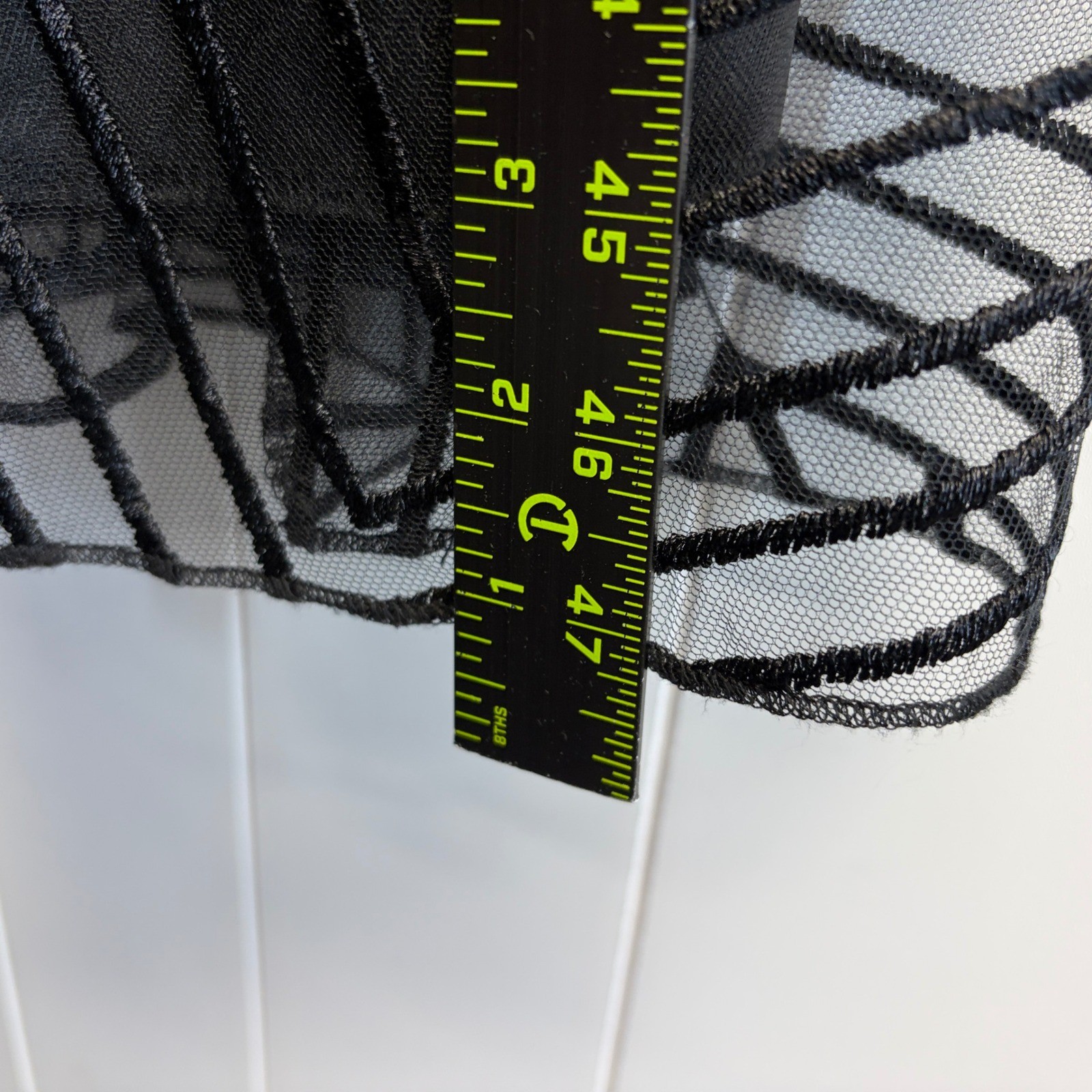 Clothes Art Deco Geometric Mesh Cocktail Dress Women Size M Classic Retro Formal