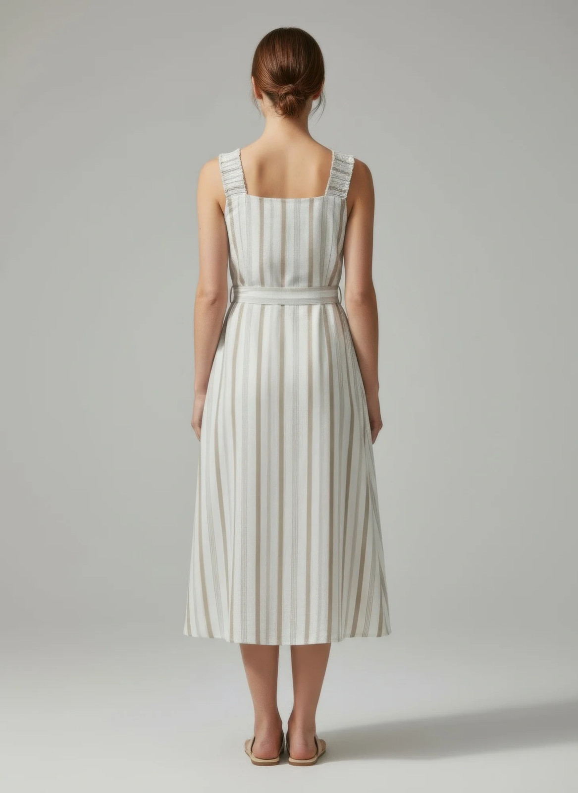 Mlle Gabrielle Striped Dress