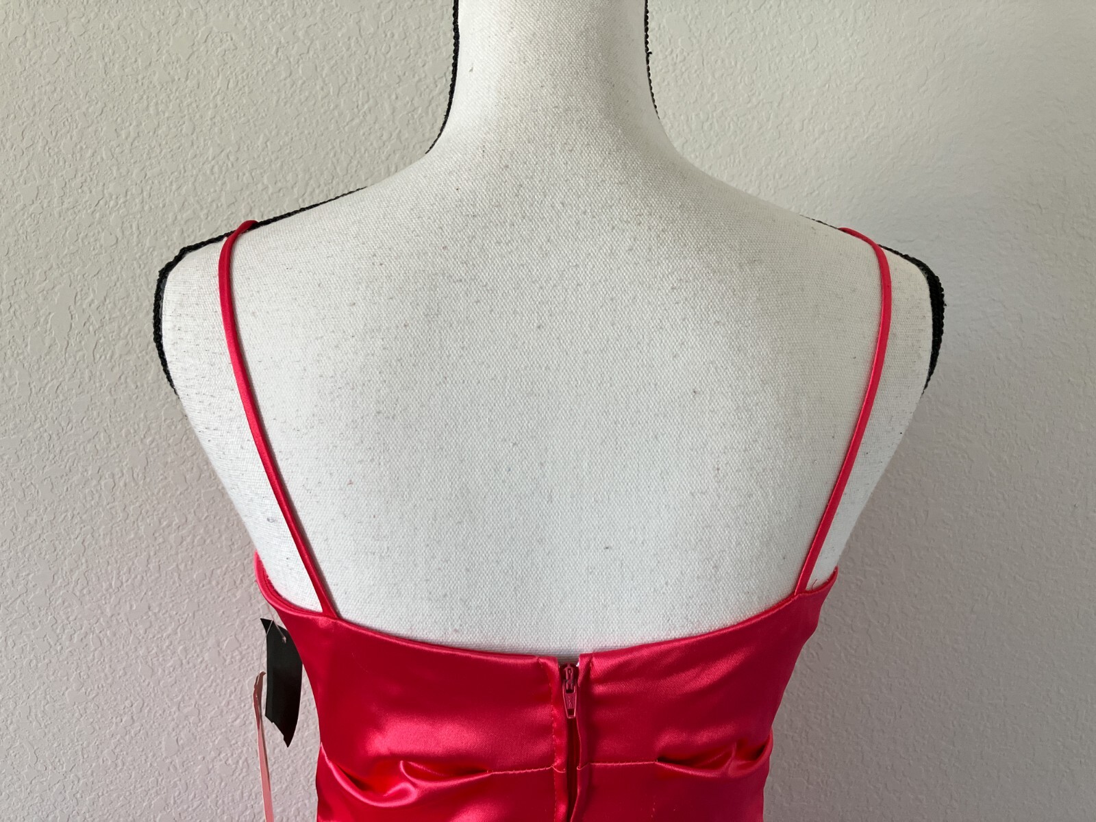 NWT Size 11/12 Bright Pink Party Dress, Size S New Years Eve Dress, Formal Satin
