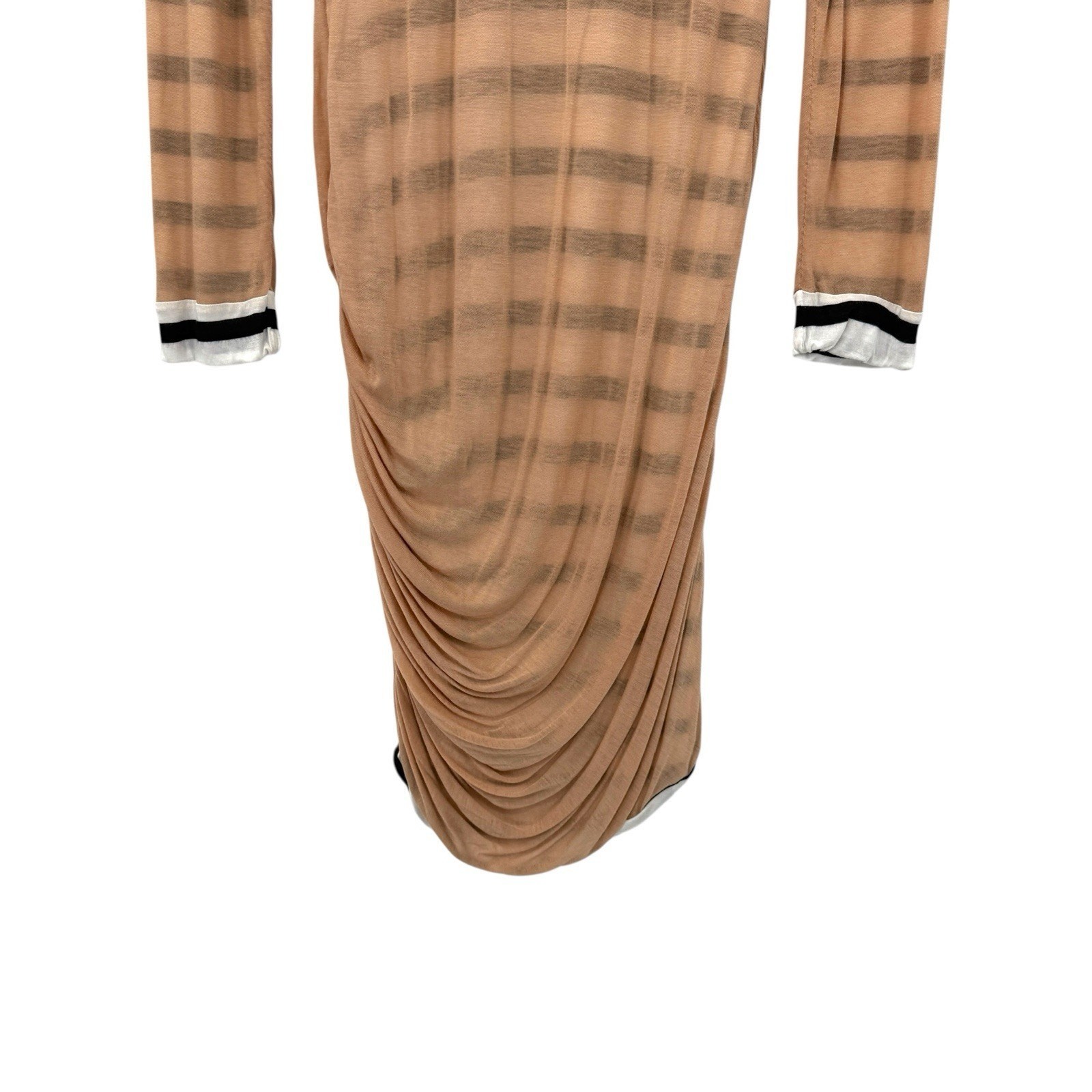A.L.C. Reversible Stripe Baxter Jersey Dress Small Bodycon Sexy Statement