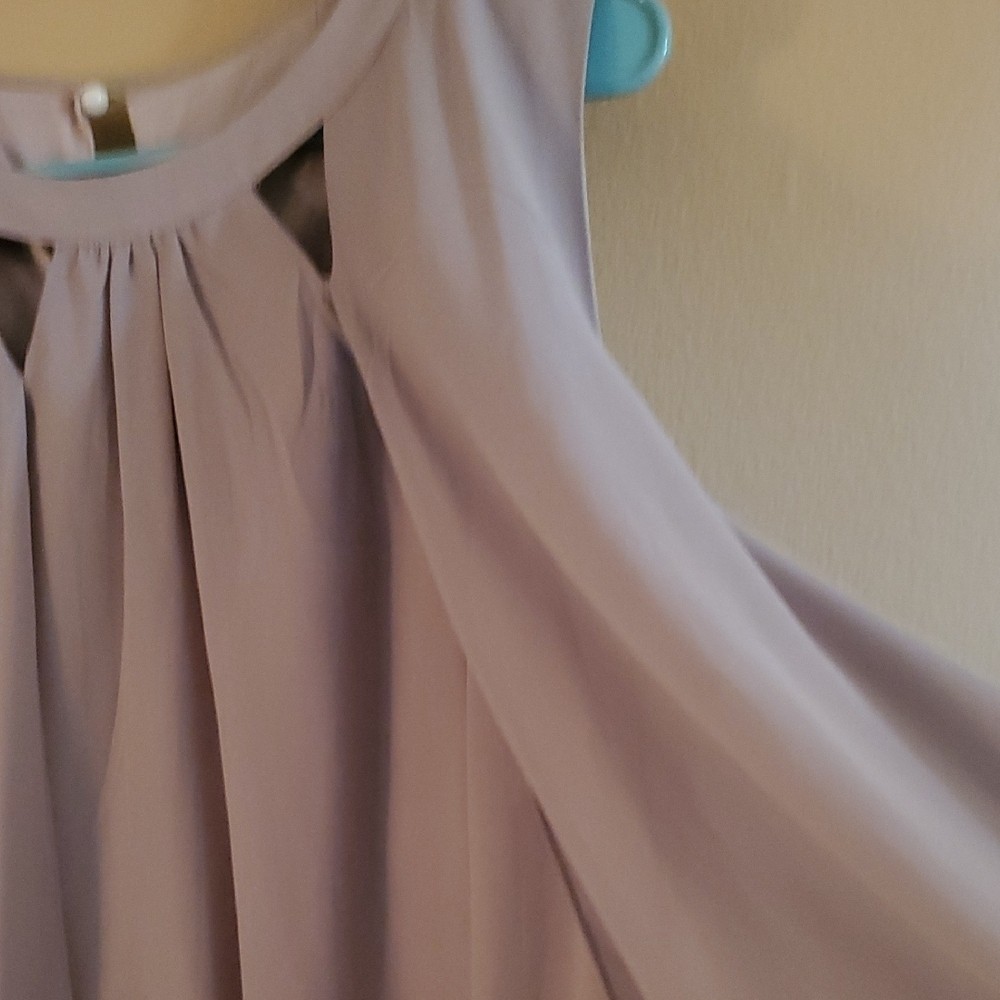 Source Unknown Sleeveless Dress in Soft Grey