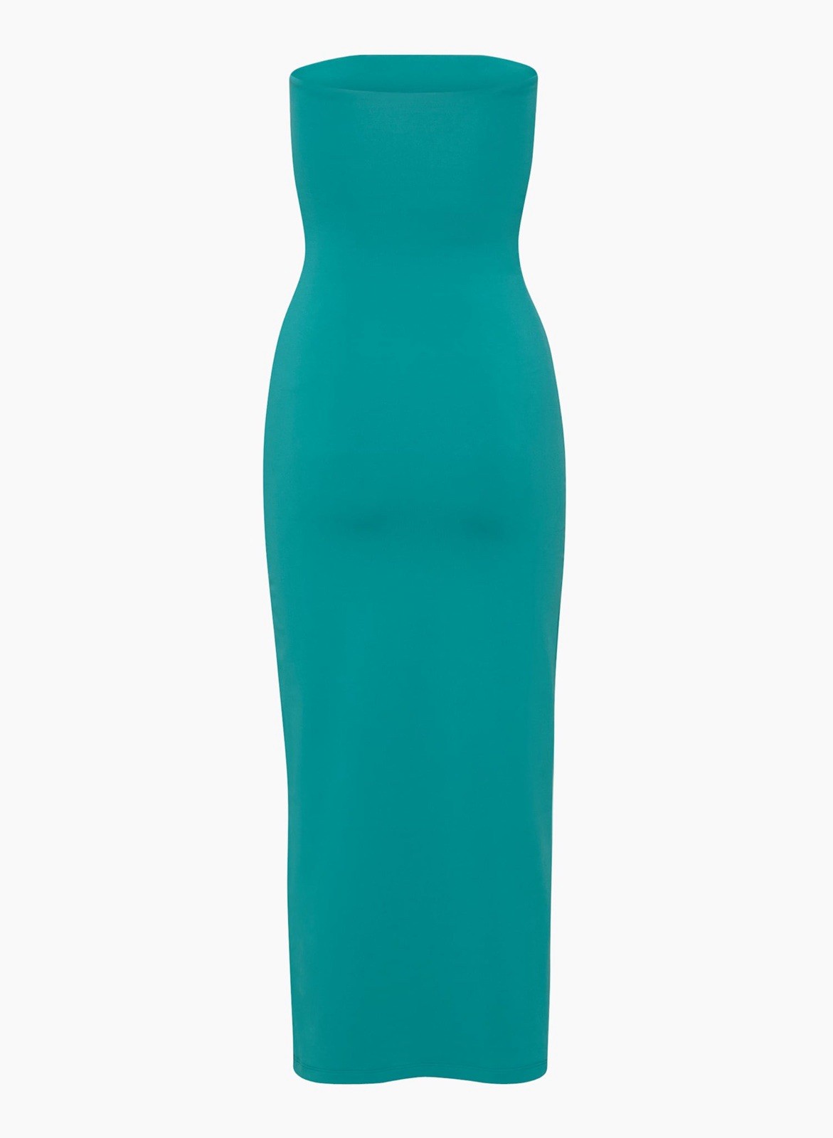 Aritzia Original Contour Enrapture Maxi Tube Dress In Oxidized Teal In Medium