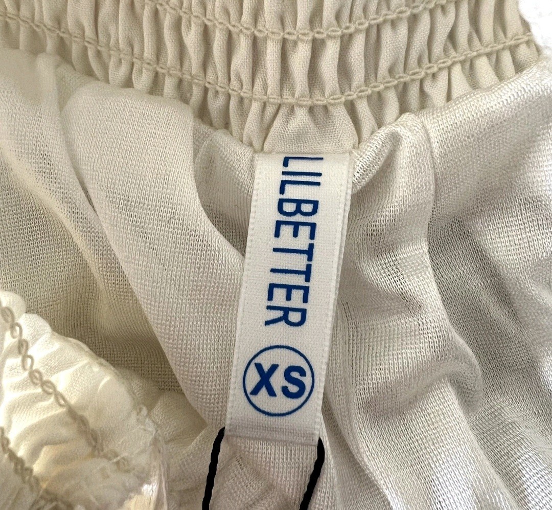 Lilbetter White Halter Crochet Backless Maxi Dress Size Extra Small Bride Boho
