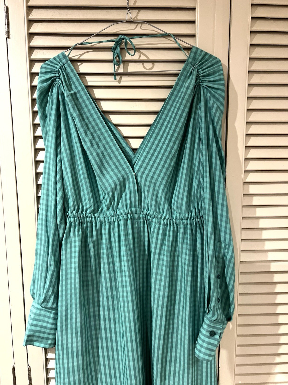 Lovely SCANLAN THEODORE Pink Gingham Dress – size 6 (also fits 8)