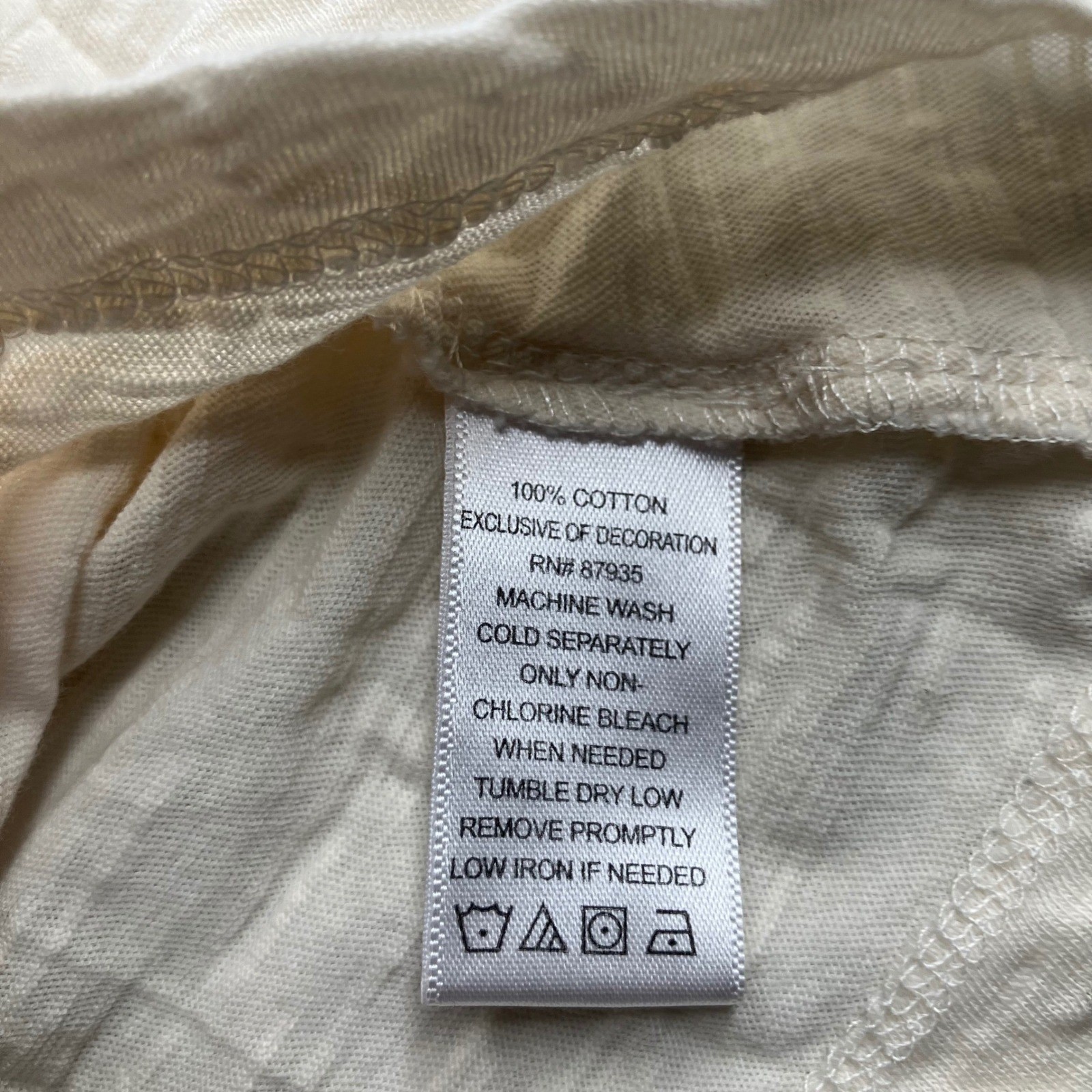 LOGO LORE GOLDSTEIN Off White Textured Linen Blend Tunic Dress XXS