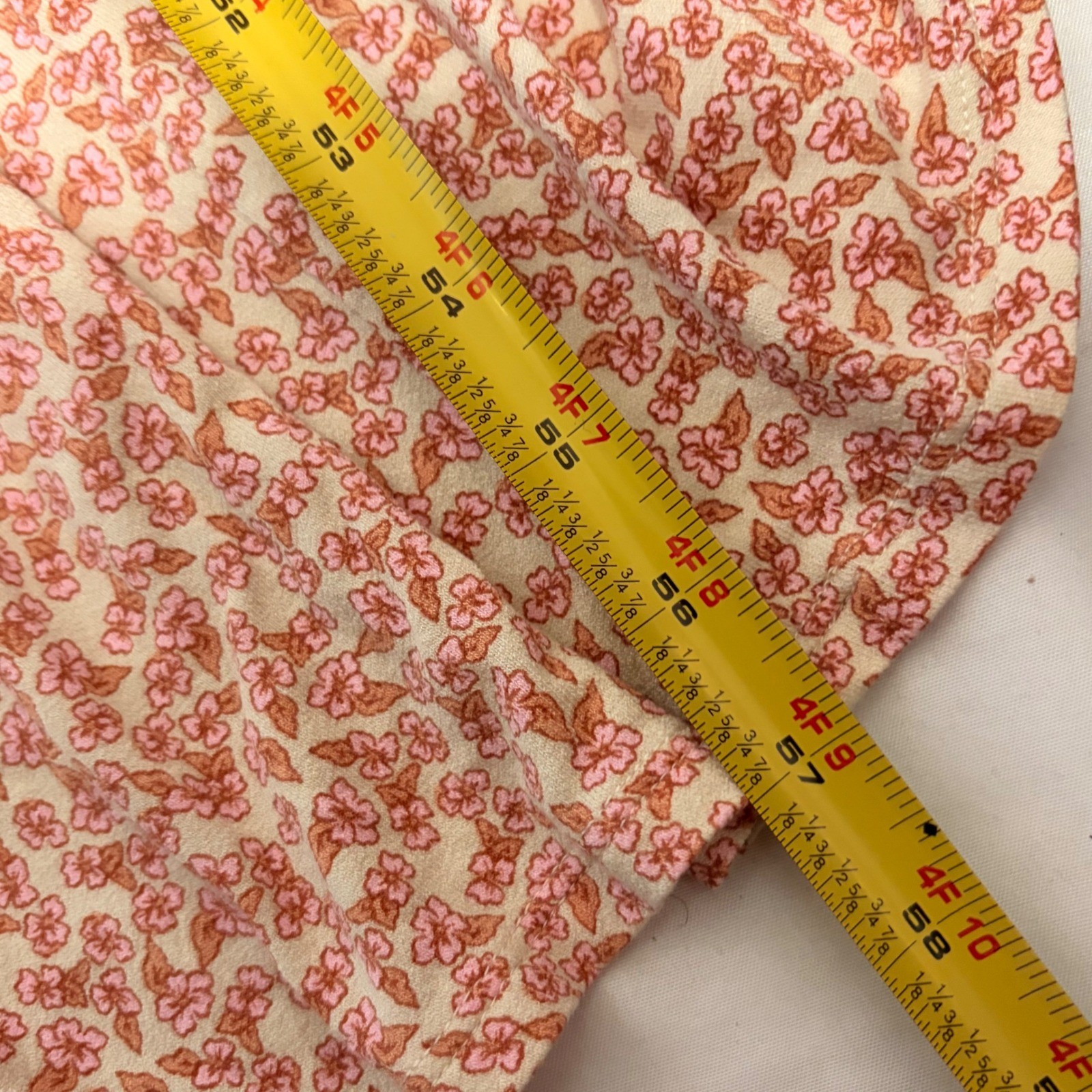 FREE PEOPLE Floral Mixed Print Maxi Dress with billowed sleeves and open back