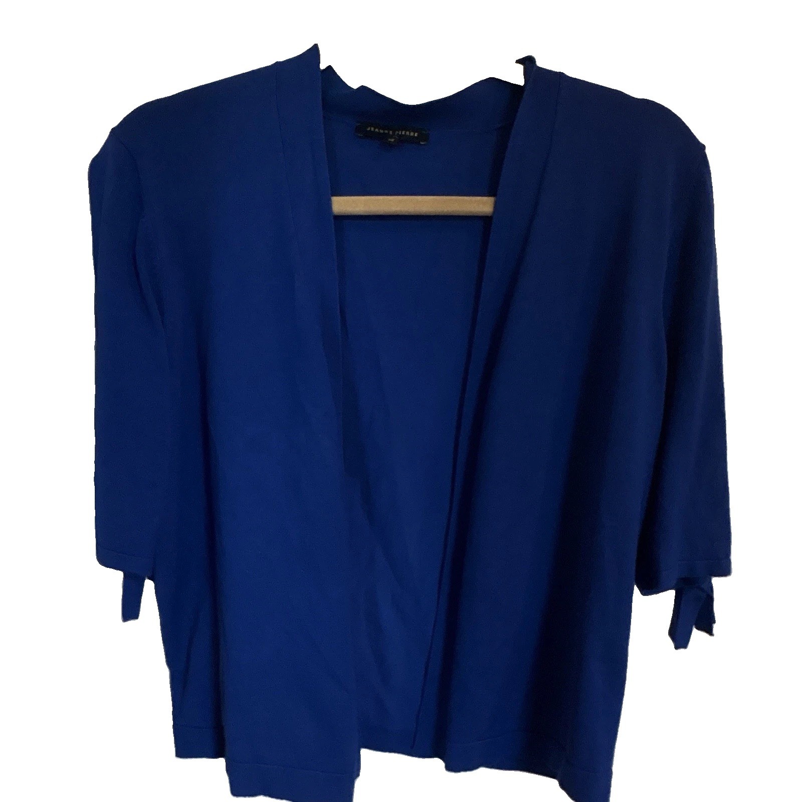 ALYX Dress Electric Blue Solid Sheath Knee-Length All Season Dress Size 8