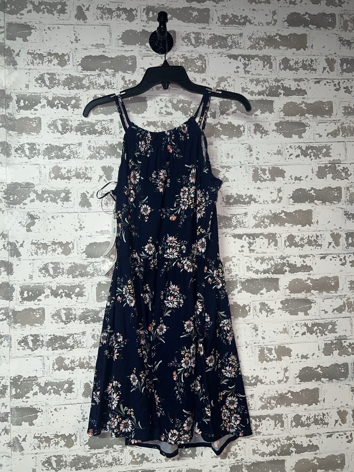 NWT! Nine Britton Lulu Knit Sleeveless Dress Size Medium Petite – Navy Floral