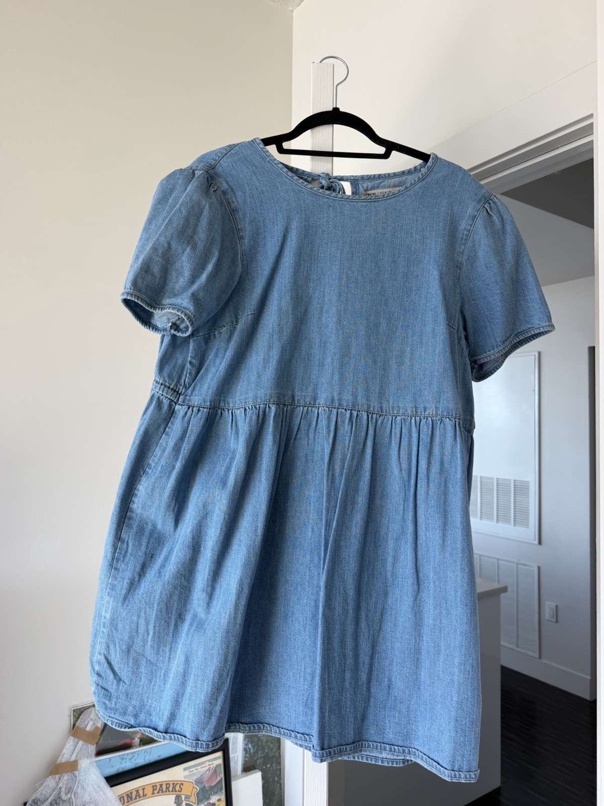 ASOS, Women’s Denim Blue Mini Dress Size U.S. 8