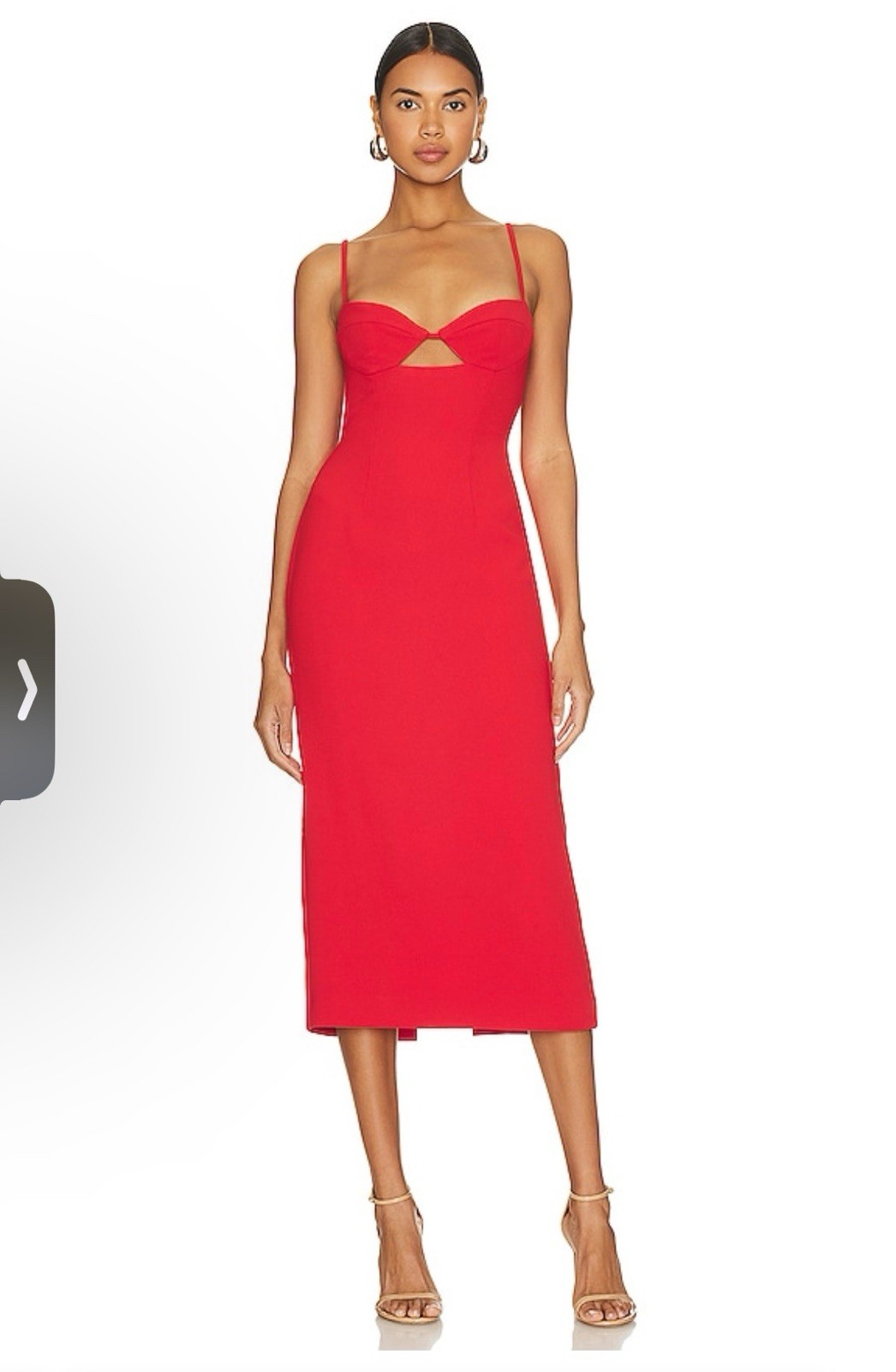 Bardot Vivienne Modi Size Med Red Mini Dress