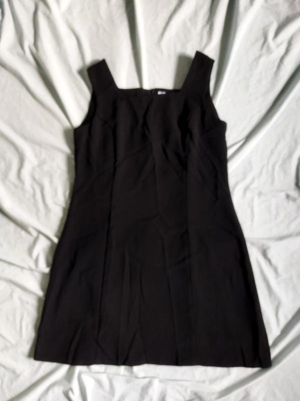 Women Etam dress black polyester 40/L