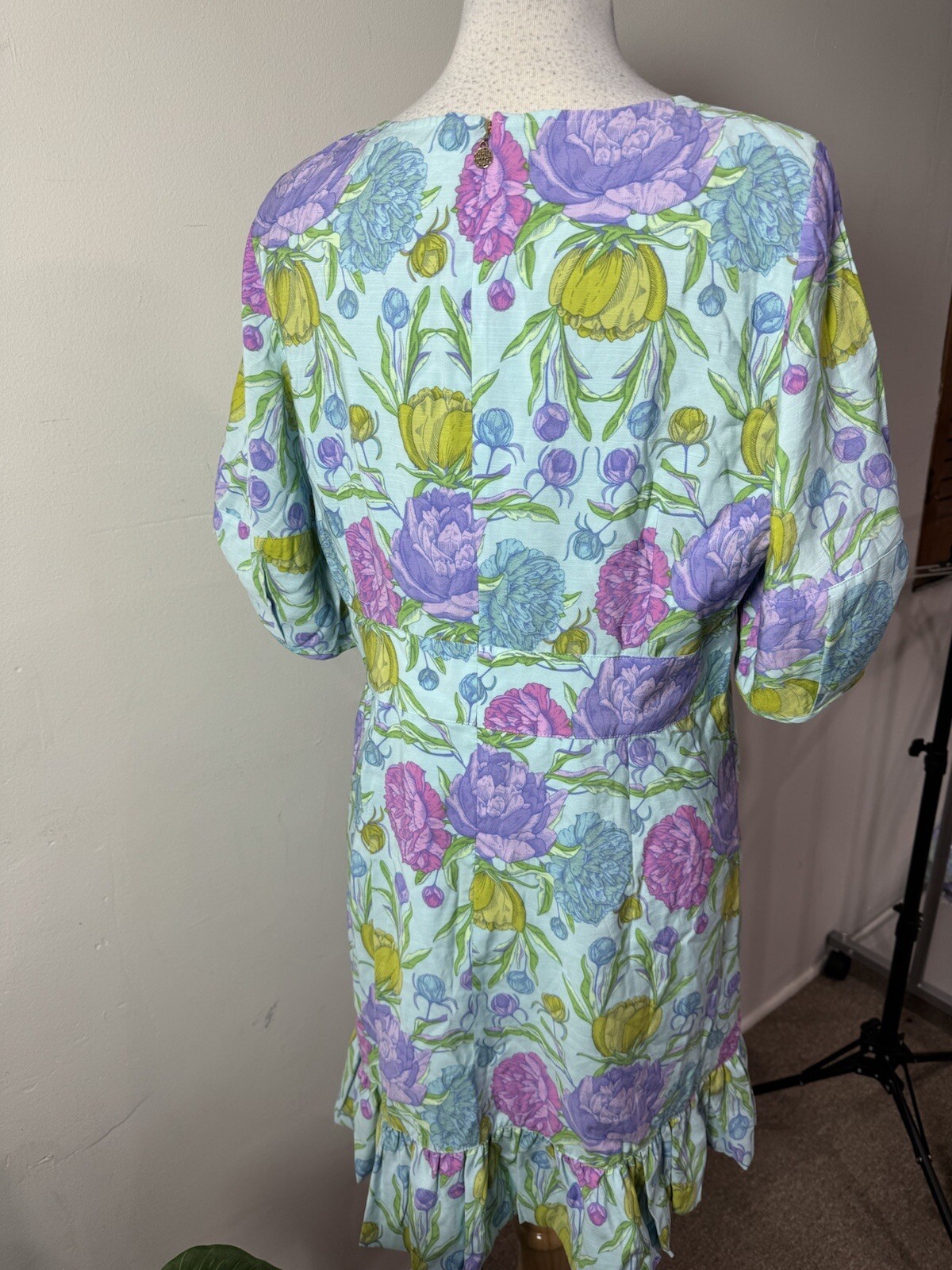 Emily McCarthy Lola Dress, Peony Party $278.00 Size S