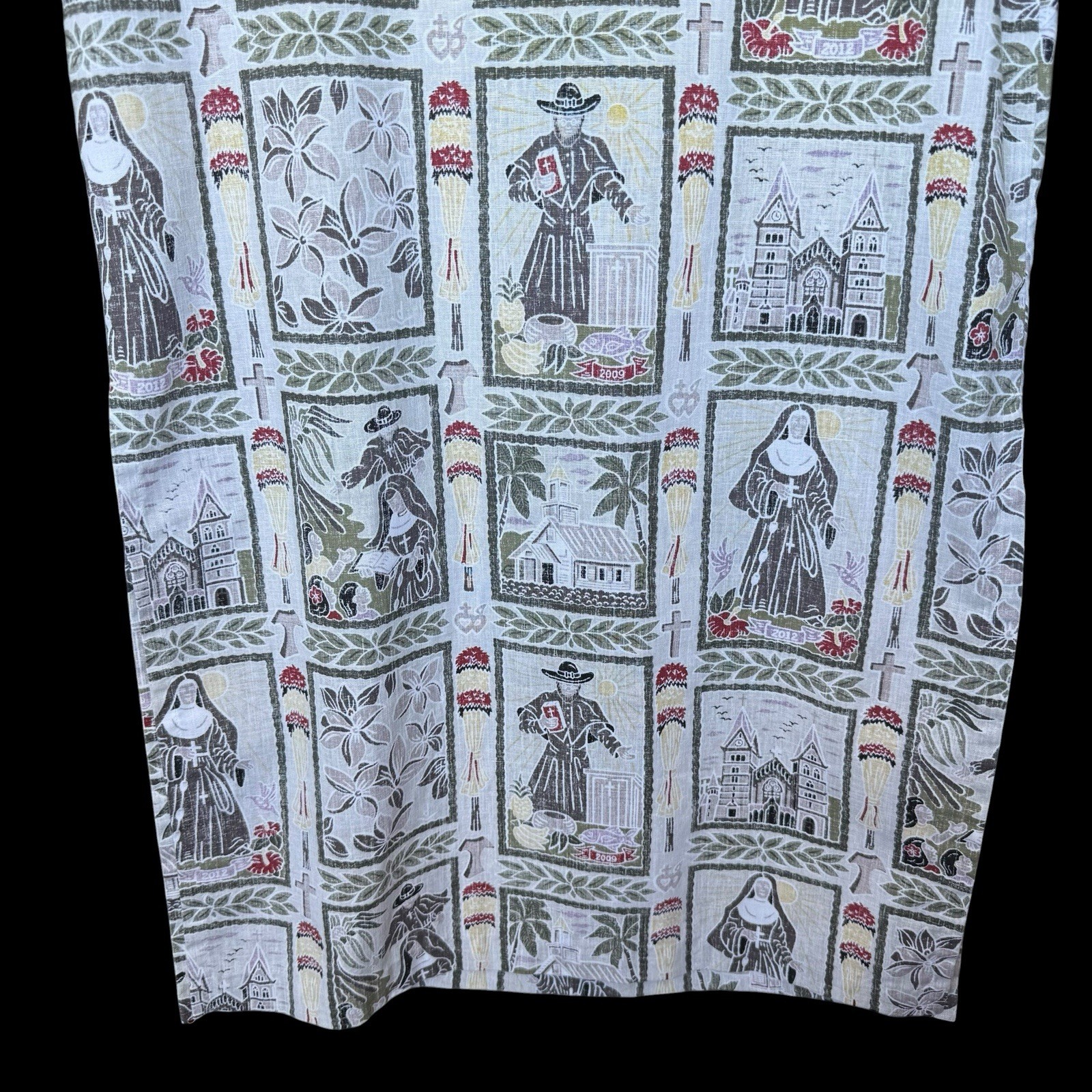 Reyn Spooner Dietrich Varez Father Damien Women’s Long Dress Size XS Rare