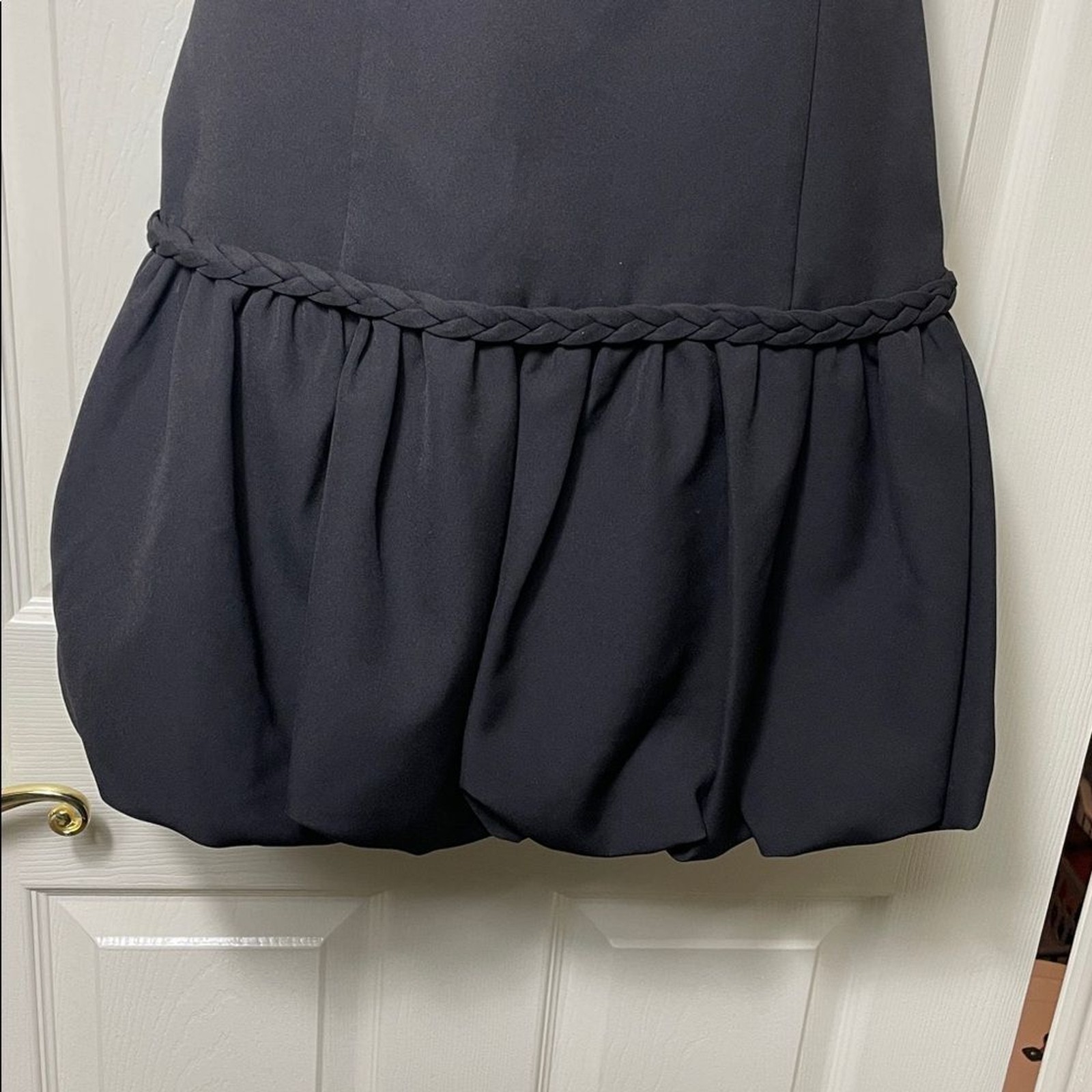 One33social Elegant Black Strapless Dress NWT