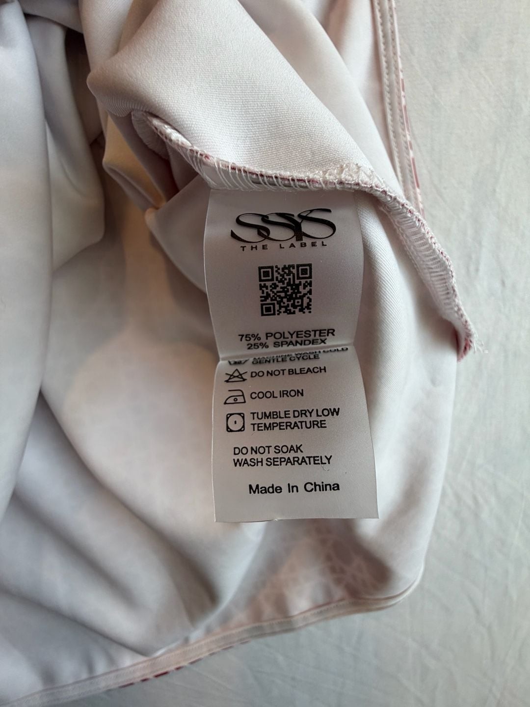 SSYS The Label Red Cane Scuba Collared Sleeveless Active Dress