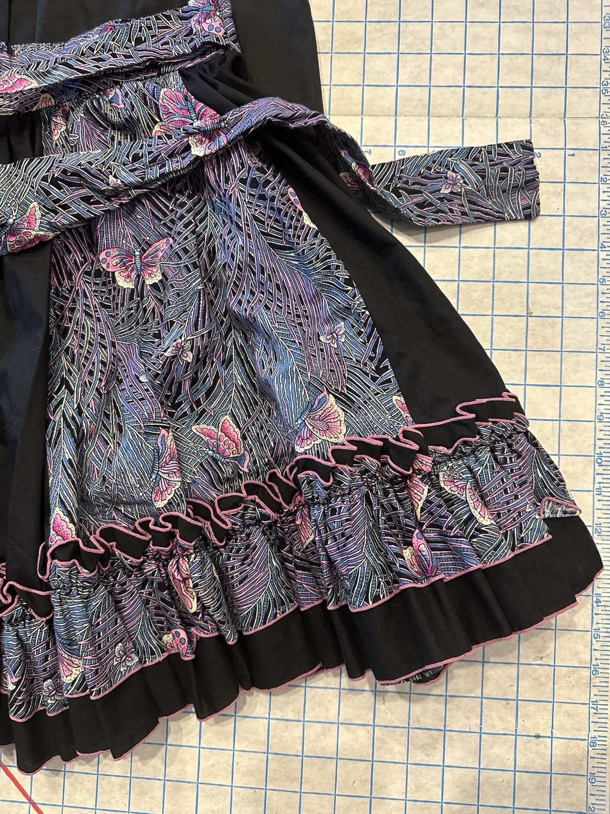 True Vintage Dress Set Square Dance Rockabilly Prairie Western Sierra Ferrell