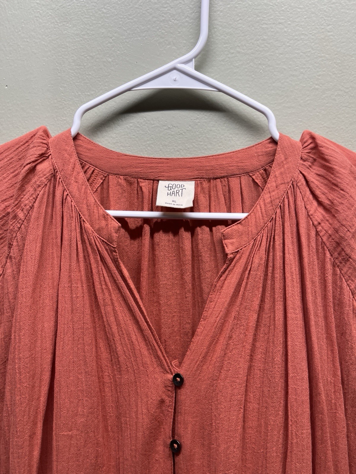 Matilda Jane Good Hart dress womens size XL coconut grove fall orange tiered