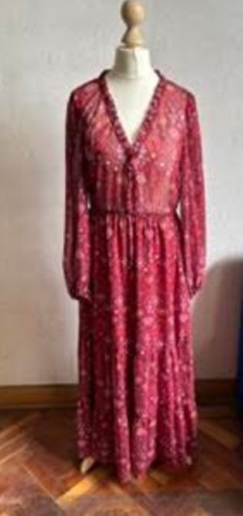 NEW WITHOUT TAGS Red/Pink/Orange/Green/White Regular Size S Dress from Zara